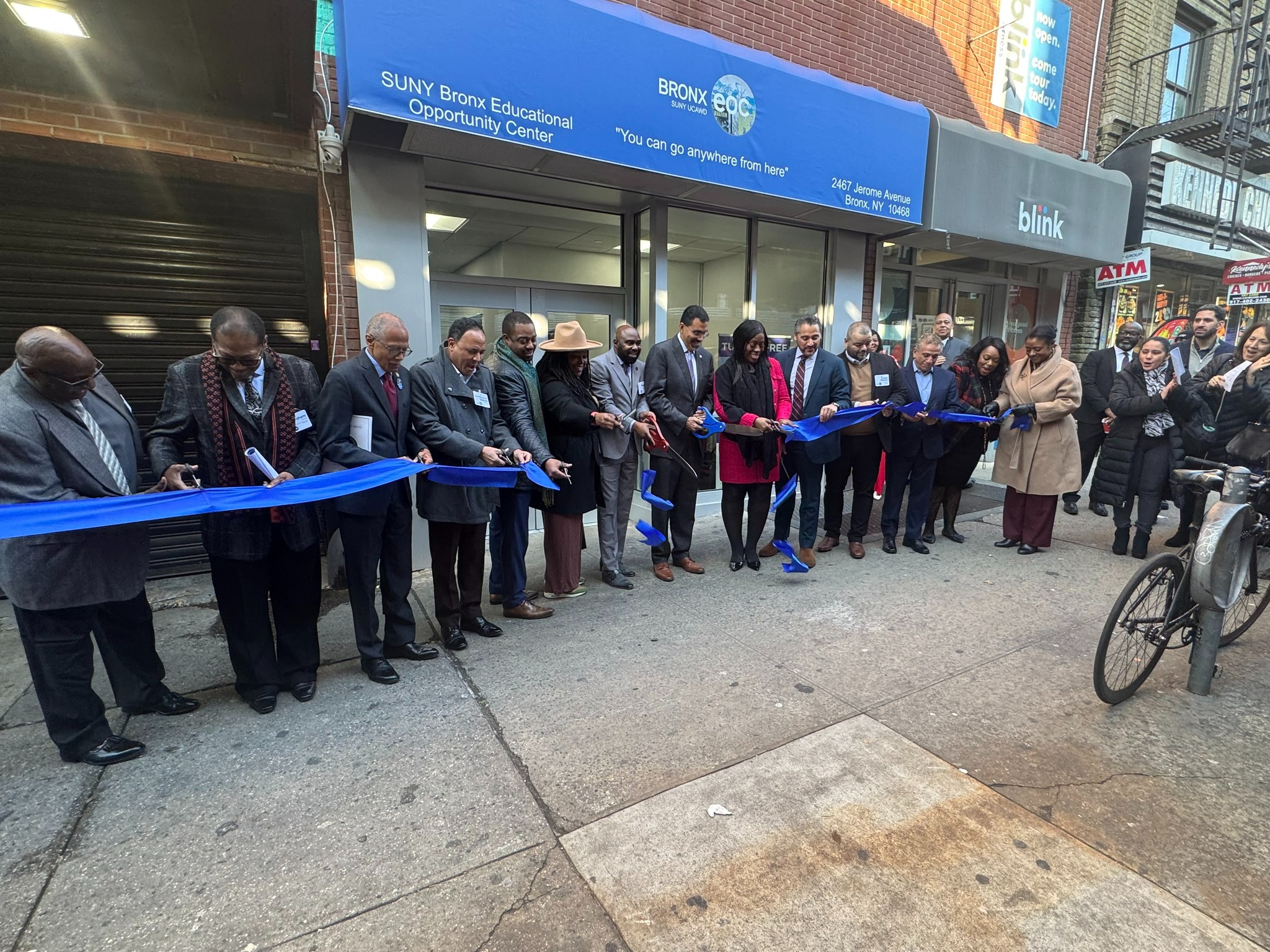 Bronx EOC Ribbon Cutting